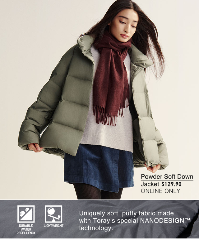 PDP2 - W POWDER SOFT DOWN JACKET