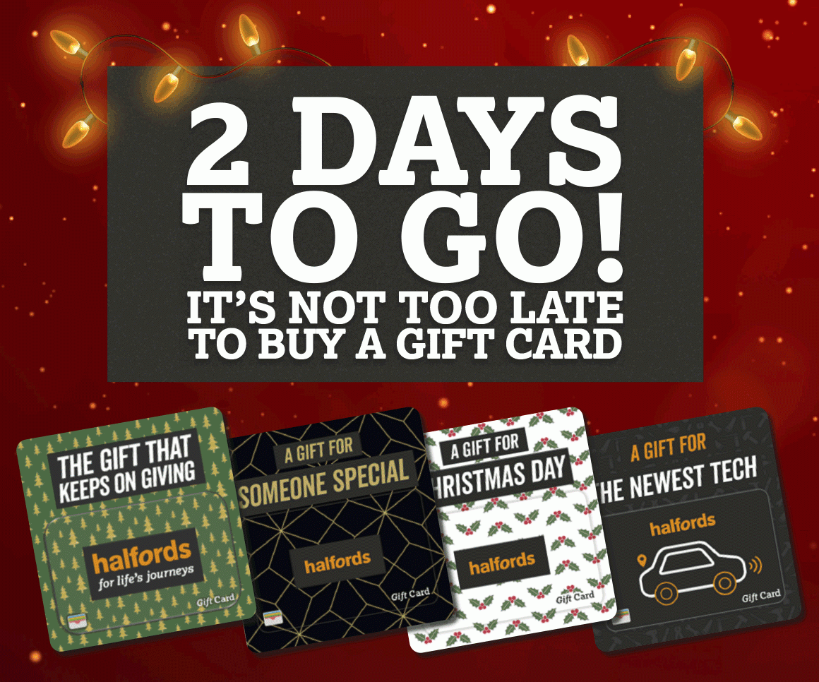 2 DAYS TO GO IT'S NOT TOO LATE TO BUY A GIFT CARD