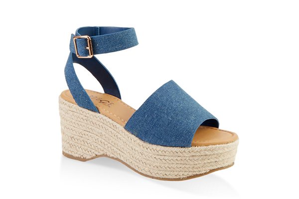 Ankle Strap Espadrille Sandals