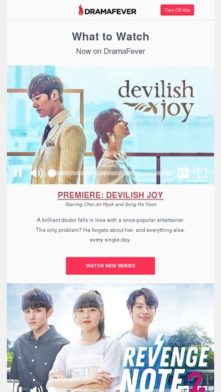 DramaFever app - UpLabs