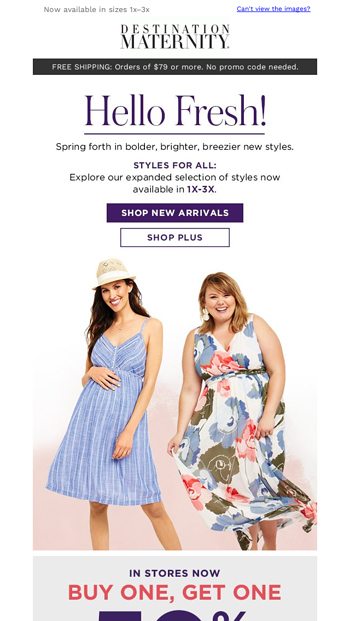 Bright new styles for spring