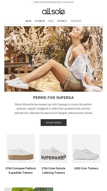 perrie edwards for superga