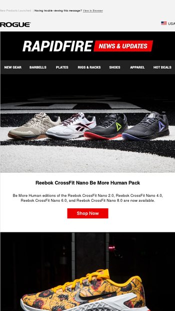 Just Launched: Reebok CrossFit Nano Be 