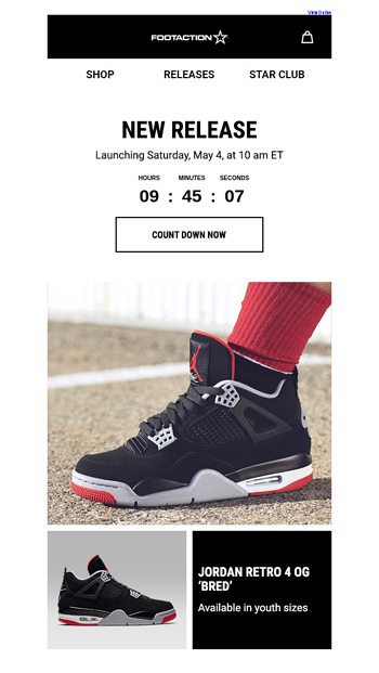 footaction bred 4 coupon ca799 18089