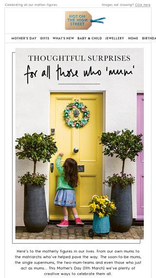 notonthehighstreet mothers day