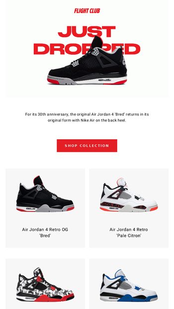 Air Jordan 4 Retro 'Bred' returns 