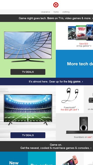 Plan a night in with our TV amp video game sale