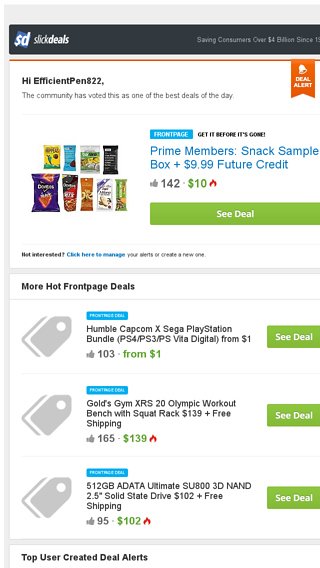 Slickdeals Best Deals Prime Members Snack Sample Box 9 99 Future Credit For 10 At Amazon Slickdeals Email Archive