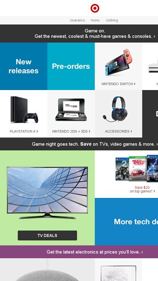   Last chance to save on electronics for game time