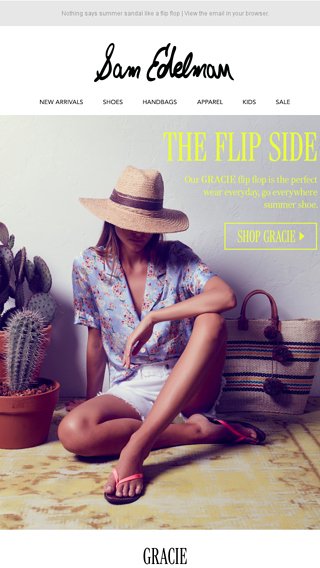 sam edelman gracie flip flop