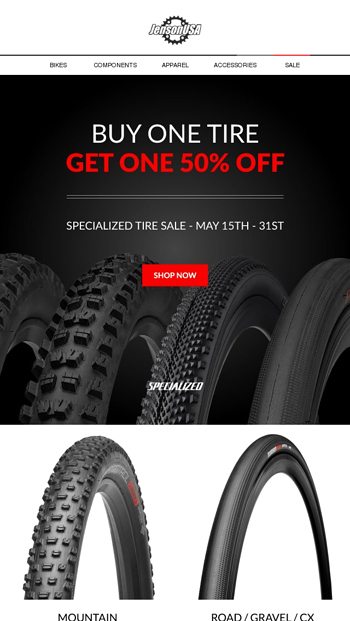 specialized tyre sale