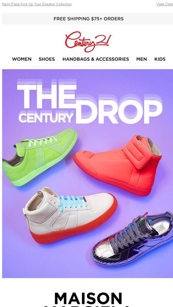 century 21 kids shoes