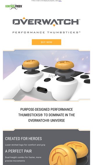 KontrolFreek Overwatch Performance Thumbsticks®