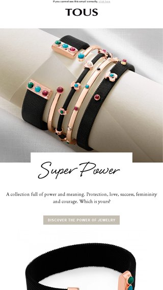 tous superpower bracelet