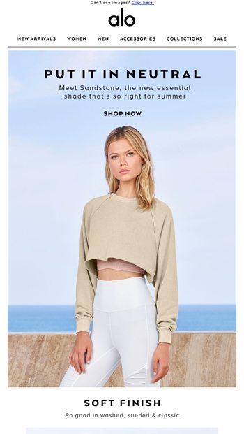 Update Your Rips With New, Necessary Neutrals - Alo Yoga Email Archive