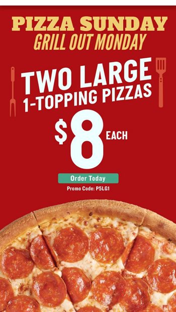 Papa's Double Deal is here. Get your hands on our exclusive offer! 2 large  pizzas for only 6.9 BD! Order now online at www.papajohns.bh or…