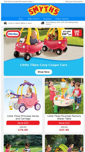 smyths toys cosy coupe