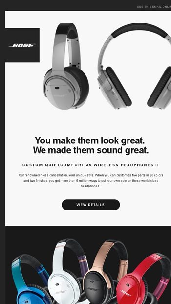 Custom quietcomfort 35 wireless headphones ii hot sale