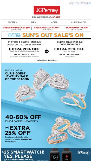 1241550 Jcpenney Jewelry 4060 Off Fine 
