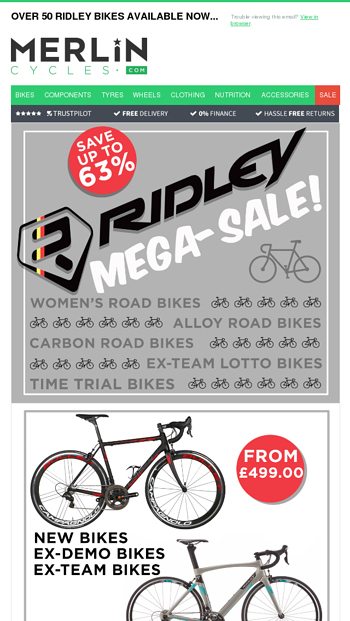 merlin cycles free delivery