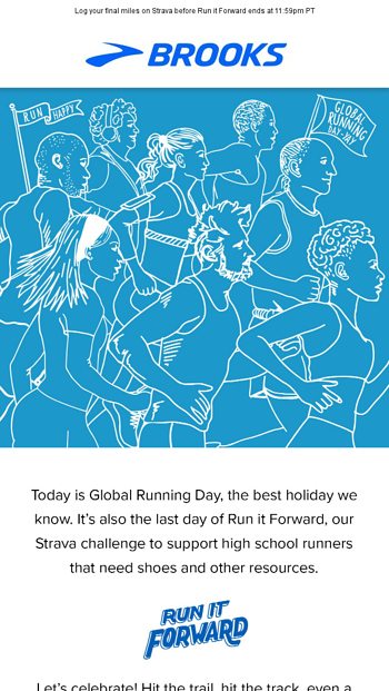 brooks running global running day