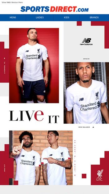 New liverpool kit hot sale 2020 sports direct