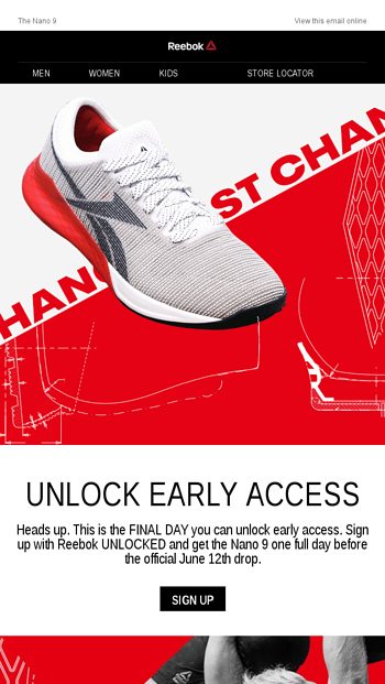 reebok unlocked