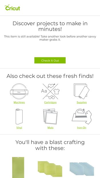 Discover projects to make in minutes