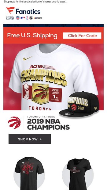 championship gear raptors