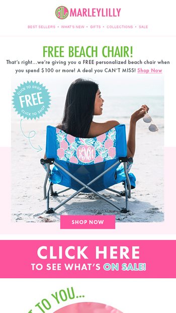 Tgif Free Beach Chair Y All Marleylilly Email Archive