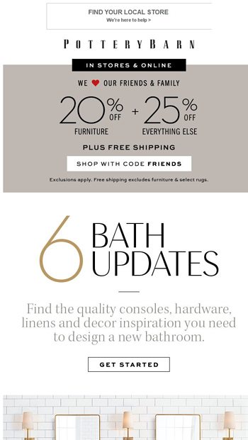 6 Easy Bathroom Updates  Save Up to 25 In Stores and Online