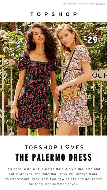 topshop palermo dress