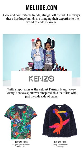 kenzo childrenswear