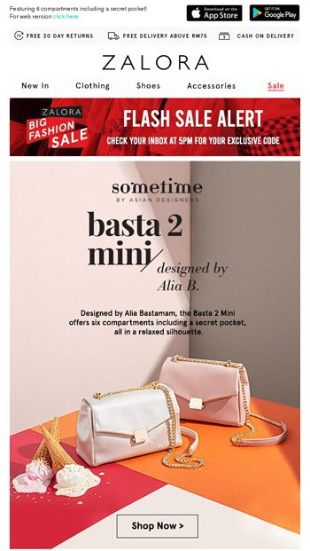 basta bag 2 zalora