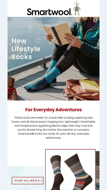 Live Life Comfortably In Our Newest Socks Smartwool Email Archive