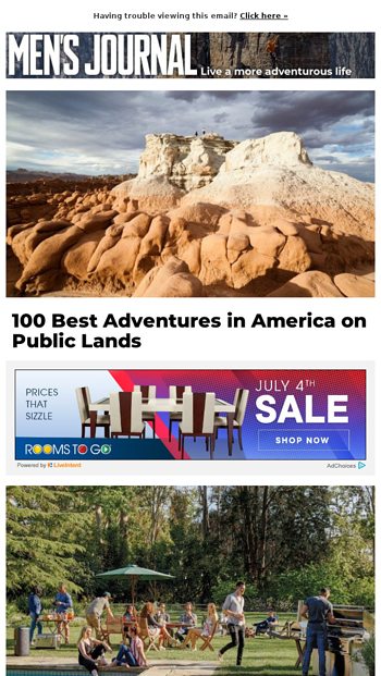 100 Best Adventures in America on Public Lands - Men's Journal Email ...