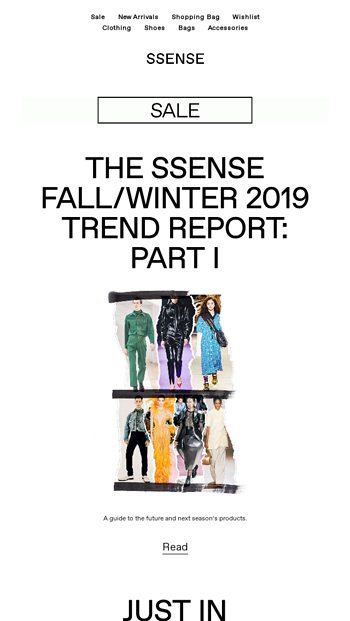 ssense fall sale 2019