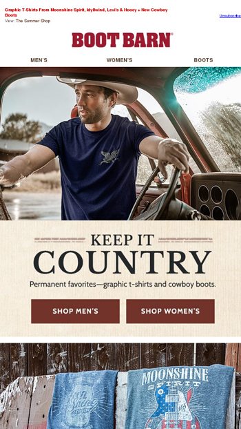 Got To Be Country Boot Barn Email Archive