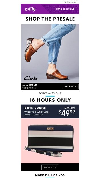 zulily clarks