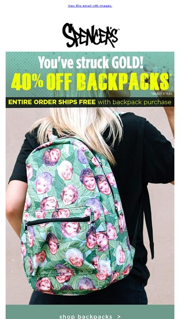 the golden girls backpack