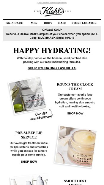  A Gift for Skin Shop Our Hydration Favorites