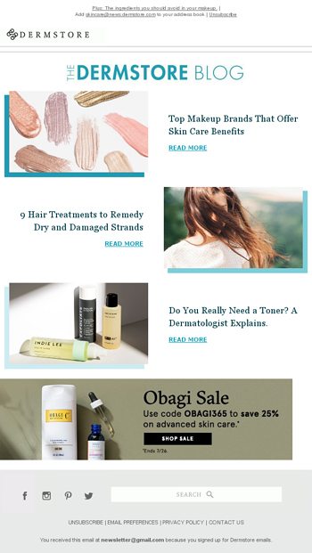 Blog The best toners for oily and combination skin