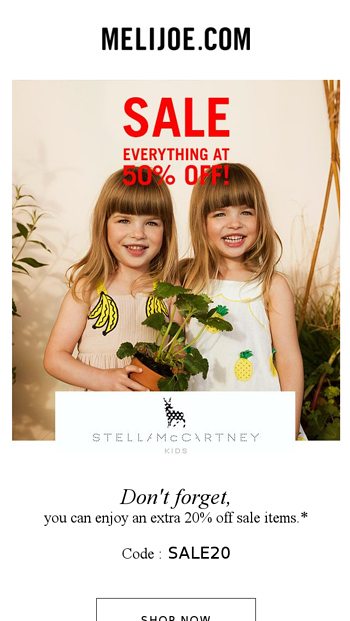 Stella mccartney kidswear outlet sale