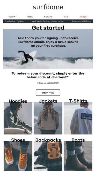 Welcome to Surfdome