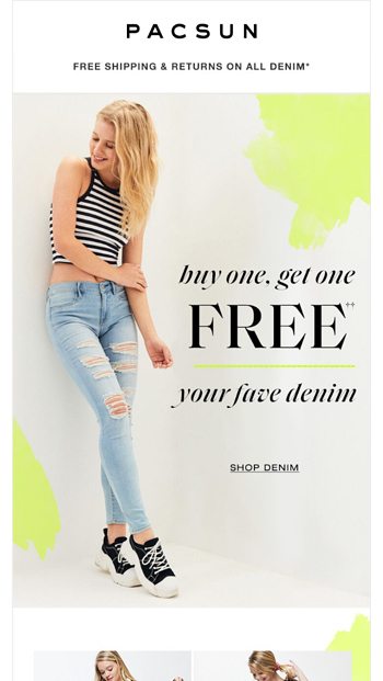 pacsun bogo jeans