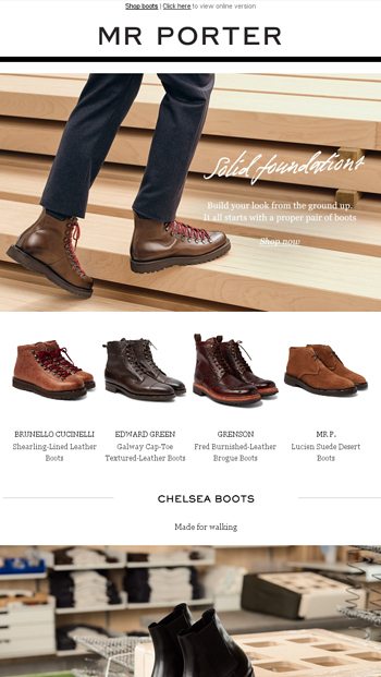 Mr porter outlet boots