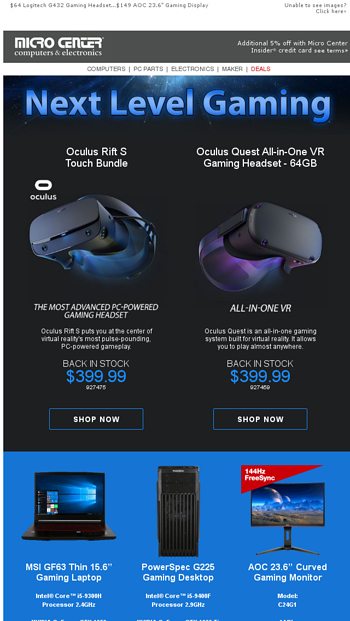 microcenter rift s