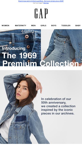 gap 1969 premium collection