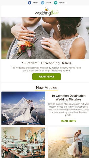 10 Perfect Fall Wedding Details Weddingbee Email Archive