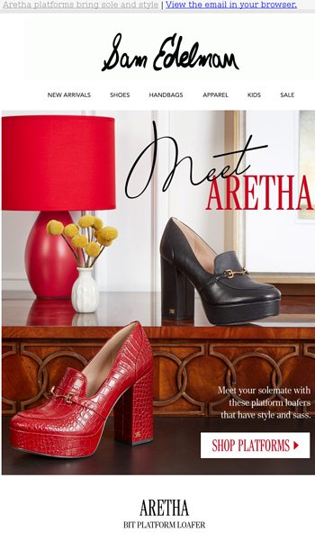 aretha bit platform loafer